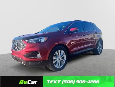 2021 Ford Edge Titanium Titanium AWD  Sunroof  Leather