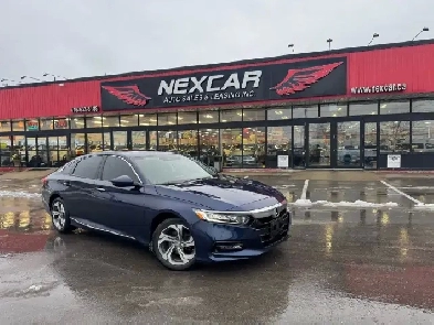 2018 Honda Accord EX-L LEATHER SUNROOF B/SPOT L/SSIST CARPLAY CA Image# 1