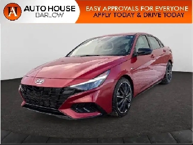 2022 Hyundai Elantra N Line BACKUP CAMERA SUNROOF LEATHER SEATS Image# 1