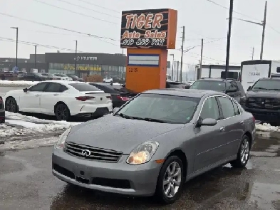 2005 Infiniti G35 SEDAN, LEATHER, LOADED, AUTO, ONLY 166KMS, AS Image# 1