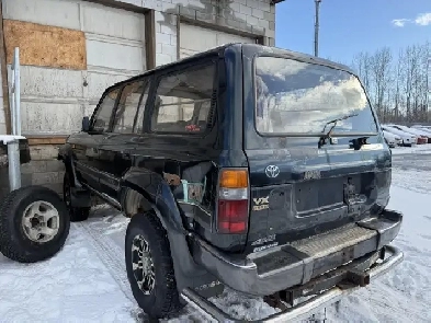 1993 Toyota Land Cruiser VX 80 Series for parts , rolling chasis Image# 1