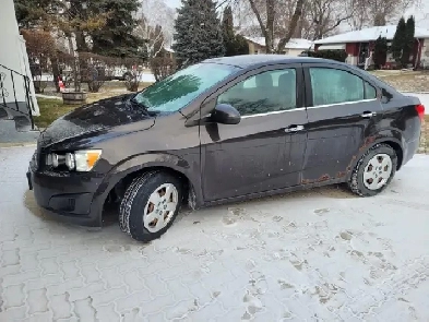 USED 158KM - 2012 Chevy Sonic - BLACK Image# 1