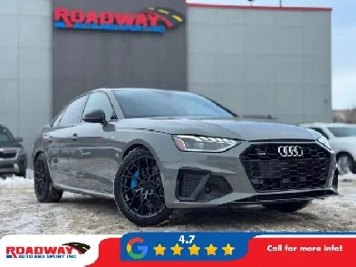 2020 Audi A4 20T Progressiv HEATED SEATS  SUNROOF  NAVIGAT