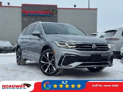 2024 Volkswagen Tiguan Highline RLine HEATED   COOLED SEATS