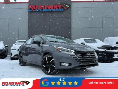2024 Nissan Versa SR HEATED SEATS  APPLE CARPLAY  BACKUP CA