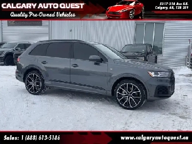 2022 Audi Q7 Progressiv SLine 55 TFSI Quattro3rd Row30 V6