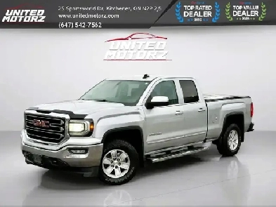 2016 GMC Sierra 1500 SLE 1435 DoubleCab 4WD 53L V8CERTIFIED
