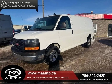 2018 GMC Savana RWD 3500 135  Shelvings Included