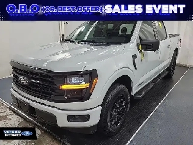 2024 Ford F150 XLT 4WD SPORT W BLACK APP HYBRID 430HP TONNEAU
