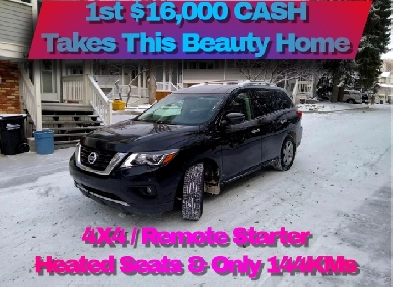 2018 Nissan Pathfinder 4X4 Only 144KMs Just 16K OBO