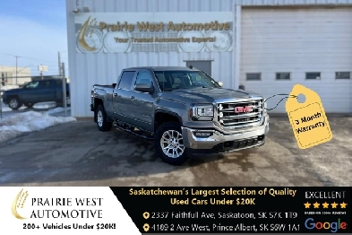 2017 GMC Sierra 1500 SLE Crew Cab 53L V8