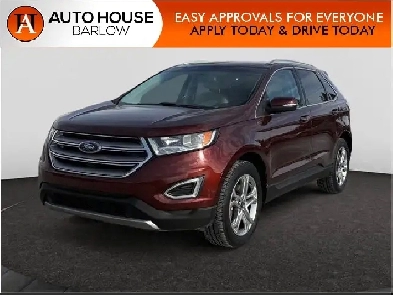 2016 Ford Edge Titanium LEATHER SEATS NAVIGATION BACKUP CAMERA Image# 1