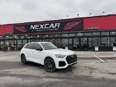 2023 Audi Q5 PROGRESSIV SLINE AWD NAVI LEATHER PANROOF CAMERA