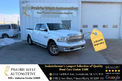 2014 Ram 1500 Laramie 57L V8 Crew Cab  No Accident