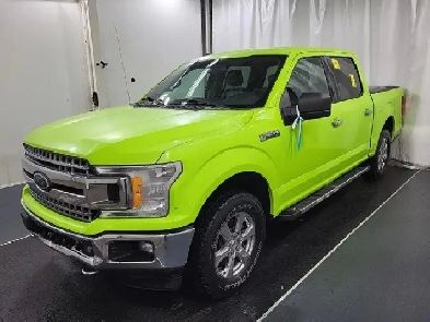 2018 Ford F150 XLT 4WDCREW CAB55 BoxCAMERATONNEAU