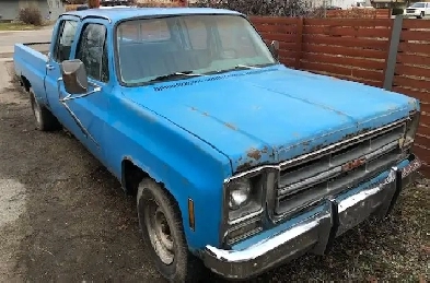 1979 GMC 4Door 3500 1Ton Camper Special Truck