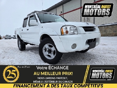 2001 Nissan Frontier 4WD 4X4  V6 Boiter Transfert Manuel