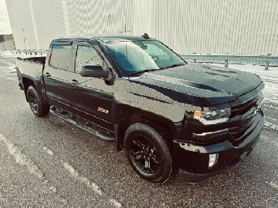 2018 Chevrolet Silverado 1500 4WD Crew Cab LTZ -Z 71 Triple Blac Image# 1