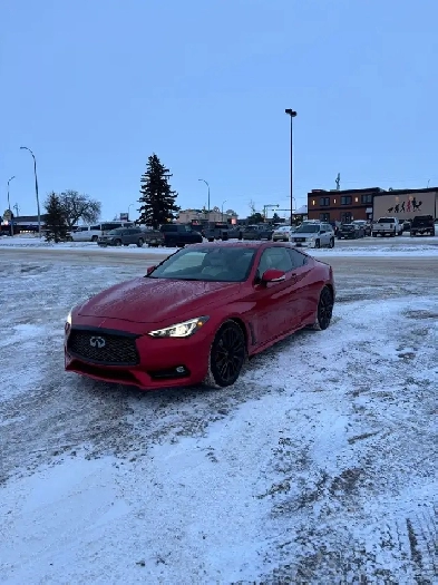 Infiniti Q60 Red Sport Image# 1