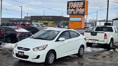 2014 Hyundai Accent L, SEDAN, MANUAL, 4 CYL, ONLY 63KMS, CERTIFI Image# 1