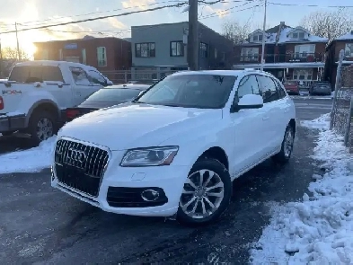 2014 Audi Q5 2.0L Progressiv 1 OWNER, MOONROOF, HEATED SEATS Image# 1