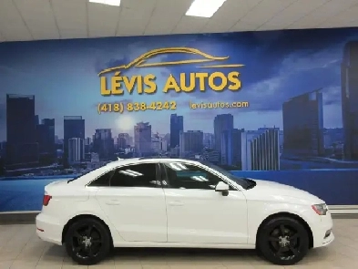 AUDI A3 2016 2.0T QUATTRO 128 400 KM / CUIR NOIR / TOIT PANO / Image# 1