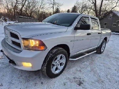 2012 Ram 1500 Crew Cab 5.5 Bed 4x4-Super Clean Image# 1
