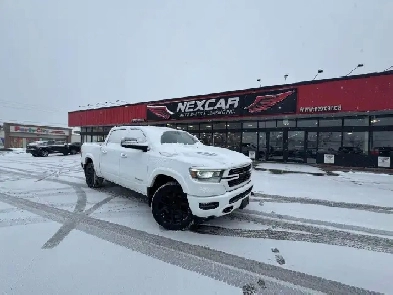 2021 RAM 1500 LARAMIE 5.7L HEMI 4X4 LEATHER PANO/ROOF NAV B/SPOT Image# 1