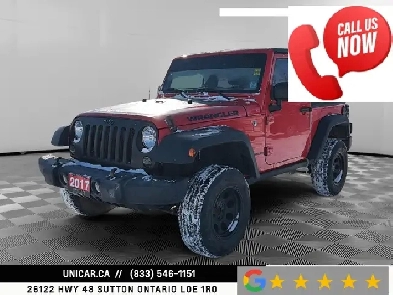 2017 Jeep Wrangler Big Bear AS/IS No Accidents Bluetooth A/C Cru Image# 1