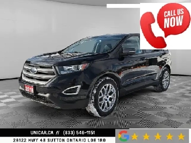 2018 Ford Edge SEL No Accident 1-Owner Low Kms Nav Backup Cam Pa Image# 1