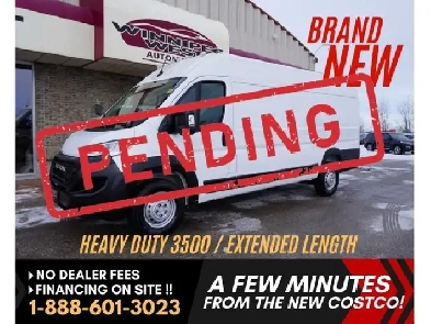2025 Ram ProMaster Cargo Van Tradesman 3500 High Roof Ext 159 WB Image# 1
