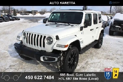 2021 Jeep Wrangler 4xe plug-in hybrid Sahara unlimited sky one t Image# 1