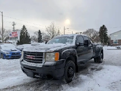 2008 GMC Sierra 3500HD tow truck, rear dually, leather interior, Image# 1