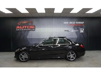 2015 Mercedes-Benz C-Class C 400 4MATIC CUIR TOIT PANO - GPS NAV Image# 1