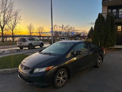 2012 Honda Civic Coupe LX Manual A/C 4 Winter Tire 4 Summer Tire Image# 1