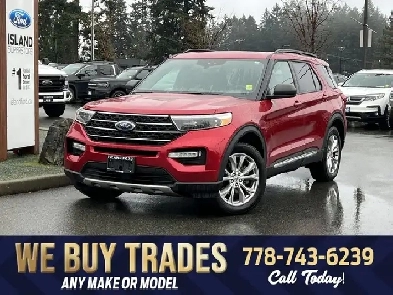 2020 Ford Explorer XLT 202A  Twin Moonroof  Trailer Tow Packag