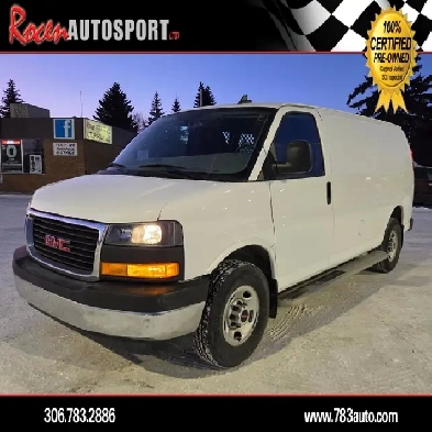 CERTIFIED 2023 SAVANA 2500 CARGO -LOADED -REMOTE START -YORKTON Image# 1