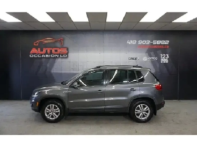 2017 Volkswagen Tiguan TRENDLINE TSI AUTO SIÈGES CAMERA BLUETOOT Image# 1