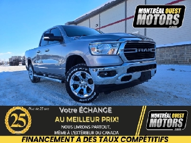 2019 Ram 1500 Big Horn  4X4  HEMI  NAVI Crew Cab