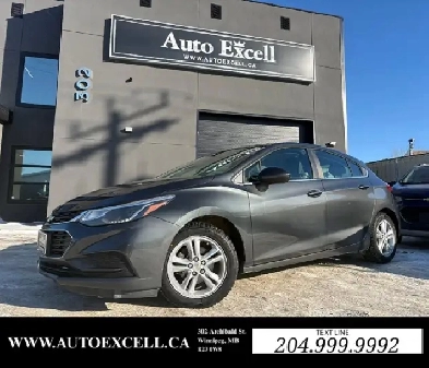 2017 CHEVROLET CRUZE LT - B/U CAMERA - HTD SEATS - BUCKET SEATS Image# 1