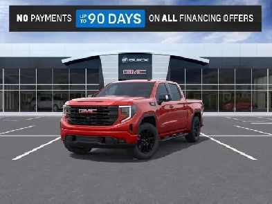 2026 GMC Sierra 1500 Elevation SUNROOF // LEATHER // 6 BLACK... Image# 1