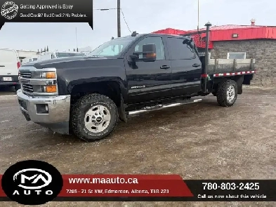 2016 Chevrolet Silverado 2500HD 4WD Crew Cab Flatbed Image# 1