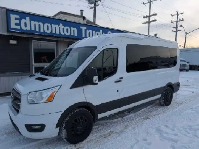 2020 FORD TRANSIT 350 XLT ★ALL WHEEL DRIVE★ MIDROOF 12 PASSENGER Image# 1