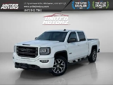 2018 GMC Sierra 1500 SLT AllTerrain 53L V8 1435 CrewCab 4WDS