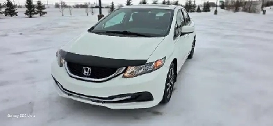 2014 honda civic sports ex taffeta white sedan Image# 1