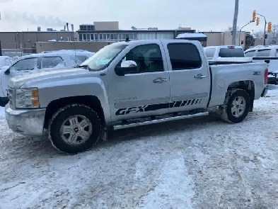 4x4 ~ 2013 Chevy Silverado 1500 Crew ~ Leather & SAFETIED Image# 1