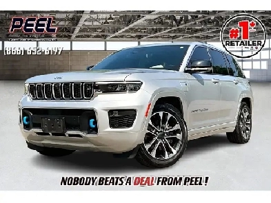 2023 Jeep Grand Cherokee 4xe Overland  Vented Leather  Panoroo