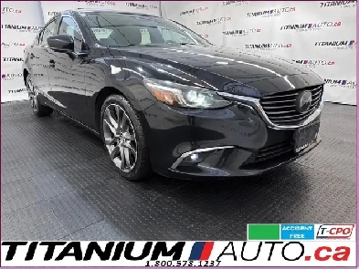 2017 Mazda MAZDA6 GTSunroofBOSEGPSHUDAdaptive Cruise Advanc
