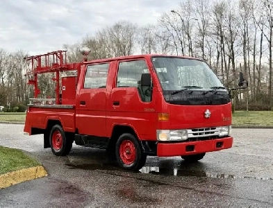 2001 Toyota Dyna Toyoace RHD Japanese Import Ex Fire Truck Image# 1