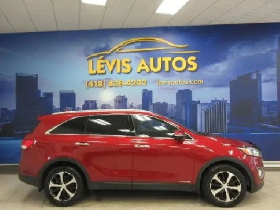 KIA SORENTO 2017 EX  V6 AWD 7 PASSAGERS TOIT PANO  CUIR NOIR